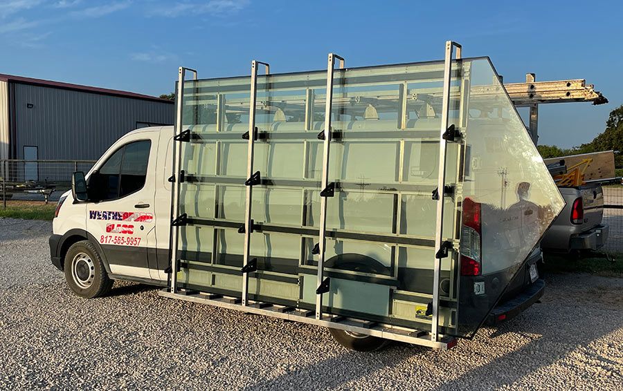 Weatherford Glass truck